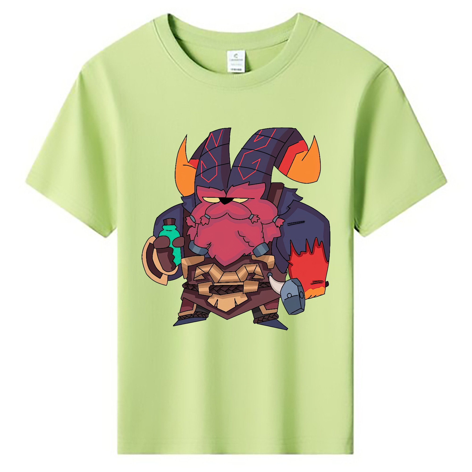 （画像用） リーグ・オブ・レジェンド League of Legends LOL 綿100％キッズTシャツ（フロントプリント）